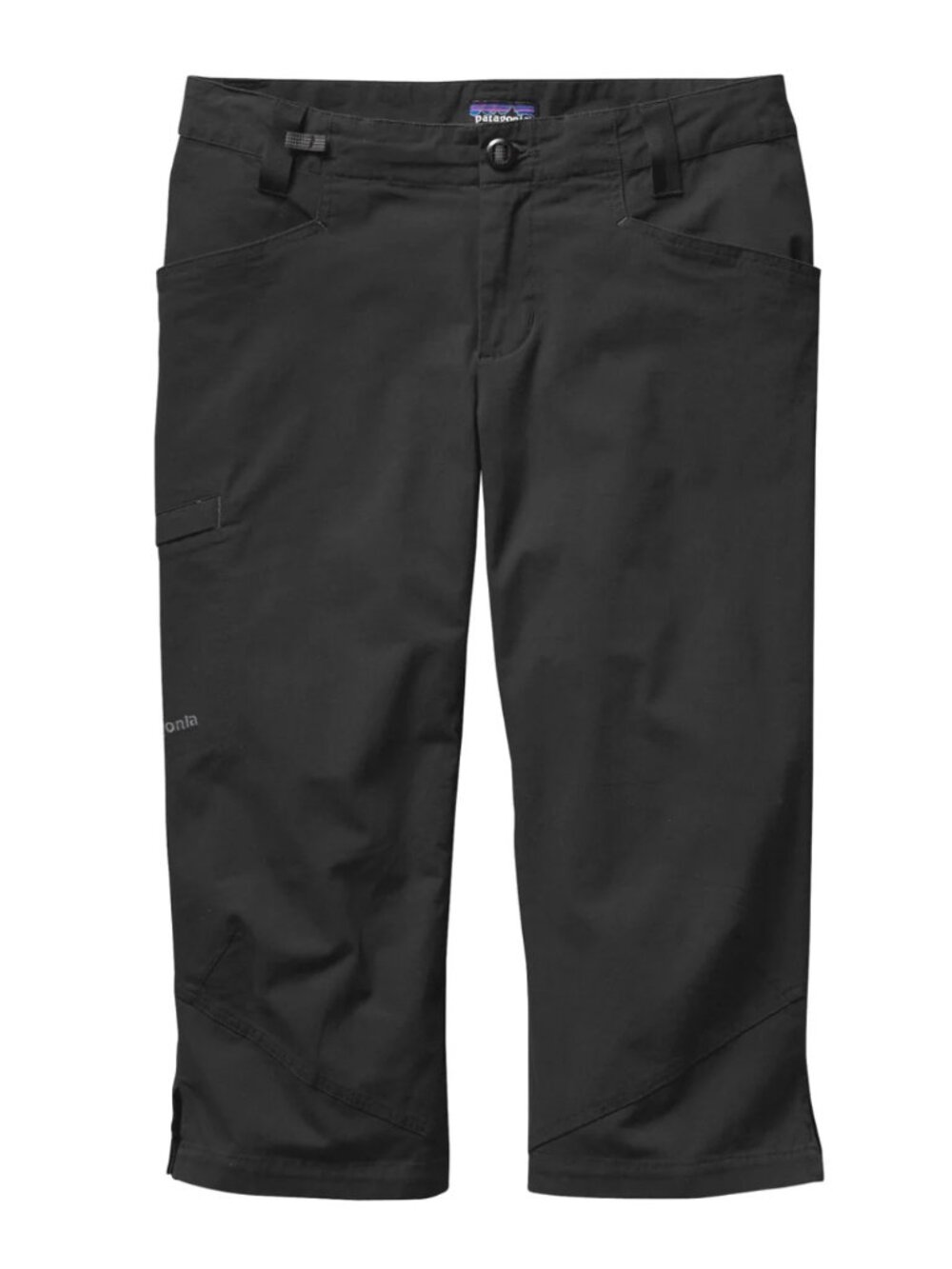 Patagonia Women's Venga Rock Capris Low Rise Hiking Pants in Black